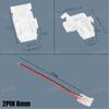 Lámpara directa de fábrica con hebilla, conector transparente, portalámparas, accesorios de iluminación, barra de luz, fuente de alimentación, conector intermedio