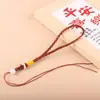 Corda de Alça de Contas de Vidro Exquisite Artesanal Trançada Corda de Brincar DIY Chaveiro de Moda Enfeites Cordão Atacado
