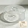 Tampa de alimentos PET transparente, tampa redonda à prova de poeira, tampa para bolo, pão, lanche, tampa de conservação para cozinha, tampa plástica doméstica