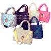 Bolso Tote de Rpet con Relleno de Plumas, Bolso de Hombro Versátil de Rpet Relleno de Algodón, Bolso Cruzado de Moda de Algodón Espacial, Fábrica Personalizada