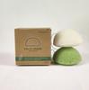 Algodón Konjac Konjac Lavado Facial Algodón Konjac Esponja Lavado Facial En Caja Caja de Papel de Piel de Vaca Limpieza Facial 2