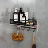 Estante de Almacenamiento para Baño sin Taladro, Estante de Esquina para Baño, Estante de Almacenamiento de Esquina para Ducha, Montado en Pared para Lavabo de Baño