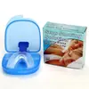 Popular protector bucal anti-ronquidos, férula dental anti-ronquidos, set de tapones nasales huecos anti-ronquidos, férula dental de tapón nasal para prevenir el bruxismo
