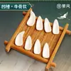 Uñas de Hueso de Vaca al por Mayor para Guzheng, para Actuación Infantil y Examen de Grado, Uñas Especiales para Tocar el Guzheng, Uñas Mecánicas para Dedos de Adultos