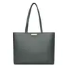 Comercio Exterior Transfronterizo Exportación a Europa y Estados Unidos Bolso Grande Nuevo de Moda Bolso de Cuero Suave para Mujer Bolso de Hombro Versátil Bolso Tote Portátil