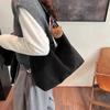 Bolso de Invierno 2025 Nuevo Nicho para Mujer Moda Casual Bolso de Hombro para Mujer Estilo Coreano Trabajo Desplazamiento Bolso Tote de Gran Capacidad