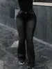 Aliexpress 2026 Verão Hip-Hop Calça Longa Feminina Comutador Flare Jeans Slim Atacado em Estoque Tendência