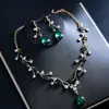 Conjunto de Dos Piezas y Tres Piezas de Moda Popular Transfronteriza Europea y Americana, Accesorios de Boda para Novias, Conjunto de Vestido para Mujeres al por Mayor