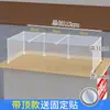 Cubierta de Puesto a Prueba de Viento de Tres Lados con Techo, 36 Cubiertas Transparentes de Plástico, Cerramiento de Escritorio, Película para Exteriores, Cubierta a Prueba de Polvo para Carrito de Comida