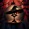 Apanhador de Sol de Acrílico de Halloween Aranha Abóbora Morcego Decoração de Jardim Pingente Atacado em Estoque