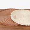 Proteção ambiental PP imitação Rattan cesta tecida renda pires raso lanches de frutas e vegetais almofada de bolinho de massa folhas de chá secas para secar