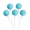 Decoración para Pastel de Venta Caliente Transfronteriza Bola de Espuma Pastel DIY Enchufe 20 Piezas por Set