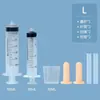 Set de alimentador de medicina para mascotas transfronterizo para perros y gatos, jeringa alimentadora de agua y comida, jeringa para alimentar agua y leche a mascotas jóvenes