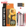 Pinza amperimétrica digital portátil LCD MT87 con detector de voltaje AC/DC, corriente, resistencia, múltiples pruebas