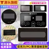 Placa Acrílica Marrón Oscuro Lente de Plástico Panel Semitransparente de PC Personalizado Pantalla de Seda UV de PC Lámina Transparente de PC Lente Marrón Oscuro