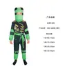 Fantasia Ninja Japonesa Infantil para Crianças Cosplay com Faca Traje de Assassino Roupas de Samurai Mascarado Noturno