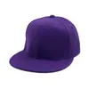 Gorra de Hip-Hop de Ala Plana con Logo Bordado, Gorra de Street Dance, Color Sólido, Gorra de Ala Plana de Algodón Puro, Venta al por Mayor y al por Menor, Gorra Ralph Lauren