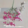 Gipsofila Flor Grande 108 Borracha Macia Flores Artificiais Flores para Decoração de Casamento Flores de Mão Flores Decorativas Artificiais