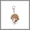 2026 Produtos de Anime Detective Conan Chaveiro Acrílico 2D Pingente de Mochila Gravação Hongyao