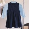 Vestido estilo universitario para niñas de primavera y otoño, nuevo uniforme JK, estilo coreano, para niñas bebés TC026
