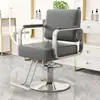 Silla de Peluquería, Silla de Salón, Taburete Útil para Cortar el Cabello, Silla de Lujo Ligero para Permanentes y Tintes, Altura Ajustable, Silla Giratoria para Aseo, Venta al por Mayor