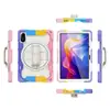 Adequado para Redmi Pad 2 2025 Capa Protetora para Tablet de Silicone à Prova de Três Redmi Pad Se Capa Protetora com Suporte