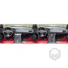 Adequado para Honda S2000 00-09 conjunto completo de adesivos decorativos para painel de levantamento de vidro para modificação interna em fibra de carbono