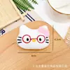Muñeco de Dibujos Animados Gato Kt Accesorios de Felpa Ropa para Niños Zapatos Calcetines Accesorios de Broche Decoración de Bolsos Materiales Venta al por Mayor