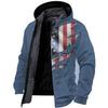 Abrigo de Algodón Grueso de Terciopelo Transfronterizo para Invierno Abrigo de Algodón Cálido para Invierno para Hombre con Forro de Doble Capa y Algodón de Terciopelo Grueso