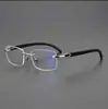 Nuevas Gafas de Lectura Rimless de Gama Alta Estilo Retro para Hombres de Mediana Edad y Mayores Gafas de Lectura de Alta Definición Anti-Luz Azul Anti-Fatiga