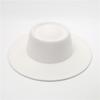 Sombrero de Copa Vintage Francés Cóncavo-convexo para Mujer de Lana de Color Sólido Otoño e Invierno Sombrero Europeo y Americano de Ala Ancha Sombrero de Fieltro Cálido Sombrero de Caballero para Hombre