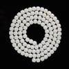 Jade branco natural raiz de bodhi 114 contas lisas contas redondas de arremesso alto contas cilíndricas Pulseira de mão DIY Contas para Wen play fábrica atacado