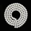 Pulseira de Raiz de Bodhi de Jade Branco com 108 Contas, Multi-Voltas, Unissex, Contas Cilíndricas Tradicionais, Contas de Oração Budistas, Pulseira Colecionável, Suprimento para Transmissão ao Vivo
