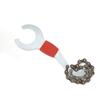 Llave fija para eje central integrado de bicicleta, llave para disco de volante, llave para portabiela, llave para puntera de cambio, herramienta de montaña tres en uno