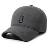 Orejeras de Invierno para Hombre Calentitas Engrosadas Gorra de Béisbol para Hombres de Mediana Edad y Mayores Protección contra el Viento y el Frío Gorra de Pico con Felpa