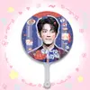 Xiao Zhan Artículos de Celebridad Artículos para Fans Abanico Grande Publicidad de Abanico Abanico Transparente Materiales para Bricolaje