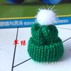 Ventas directas de fábrica sombrero de lana hecho a mano adornos pequeños combinación de moda materiales de decoración para sombrero pequeño diy anillo para el pelo pasador