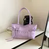 Bolso Grande de Alta Gama para Mujer 2026 Nuevo Estilo Bolso de Hombro Versátil para el Trabajo, Bolso de Mano de Moda con Patrón de Cocodrilo Bolso Tote