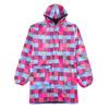 Ropa protectora de botón compuesto impermeable para mujer, delantal de forro polar antiaceite y antidirt para mujer