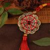 Nó Chinês Trançado Cobre Puro Flor de Ameixa Moeda dos Dez Imperadores Moeda dos Cinco Imperadores Decoração de Casa Fábrica de Moedas de Cobre Pingente Personalizado para Atrair Riqueza