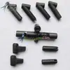 Peças de Reposição de 1,8m para Reparo de Pipa de Acrobacia: Conector Quatro Vias, Conector Três Vias, Tampa Macia Bico de Pato, Tampa de Haste Cauda de Flecha, Tampa Macia, Três Gotas d'Água
