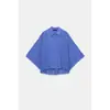 Roupas femininas europeias e americanas transfronteiriças, tendência da moda mais vendida no AliExpress, camisa xadrez de manga três quartos com gola