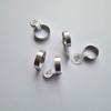 Anillo Universal de Anime DRRR Jinete sin Cabeza Plegable Anillo Original Acero de Titanio Ausente