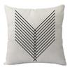 Serie estilo retro americano estampado digital procesamiento de transferencia térmica fabricantes de fundas de almohada al por mayor