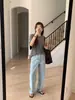 En stock y se envía inmediatamente, no hay devoluciones ni cambios por problemas que no sean de calidad. Colección de verano de liquidación de Dongdaemun, Corea, de tops de manga corta