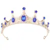 Corona de Novia Tiara Lolita Princesa Corona de Cumpleaños Estilo Europeo Accesorios para el Cabello de Boda de Alta Gama Venta al por Mayor