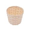 Mini cesta de bambu artesanal artesanato enfeites de mesa produtos de bambu armazenamento de embalagens cesta de bambu cesta de flores de plantio carnudo