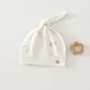 Touca para Recém-Nascido, Classe A, Touca Fetal de Algodão Puro Sem Costura, Algodão Orgânico para Todas as Estações, Tecido Escovado Dupla Face, Touca à Prova de Vento para Bebês Meninos e Meninas
