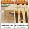 Cama Retrátil de Madeira Maciça para Apartamentos Pequenos, Cama de Solteiro Tatami para Sala de Estar, Sofá-Cama Multifuncional Simples Dobrável de Uso Duplo