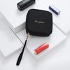 Bolsa Cosmética Simples Portátil para Batom Viagem Cosméticos Base Retoque Bolsa com Zíper para Armazenamento de Maquiagem em Estoque